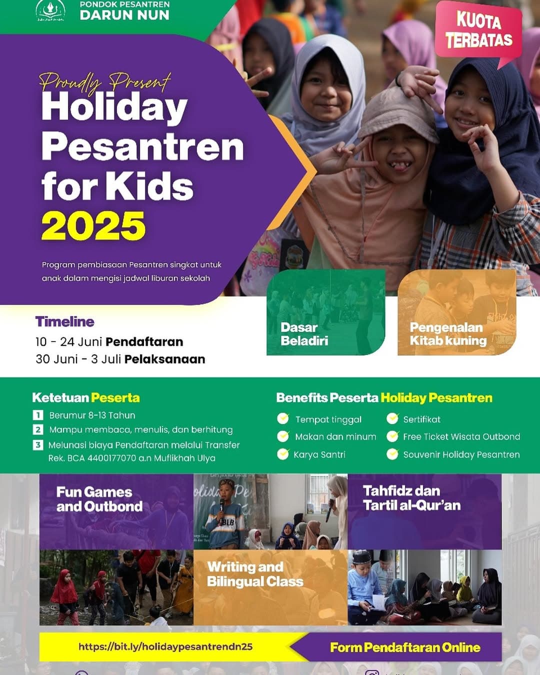 Holiday Pesantren For Kids: Mengisi Liburan dengan Kegiatan Pesantren