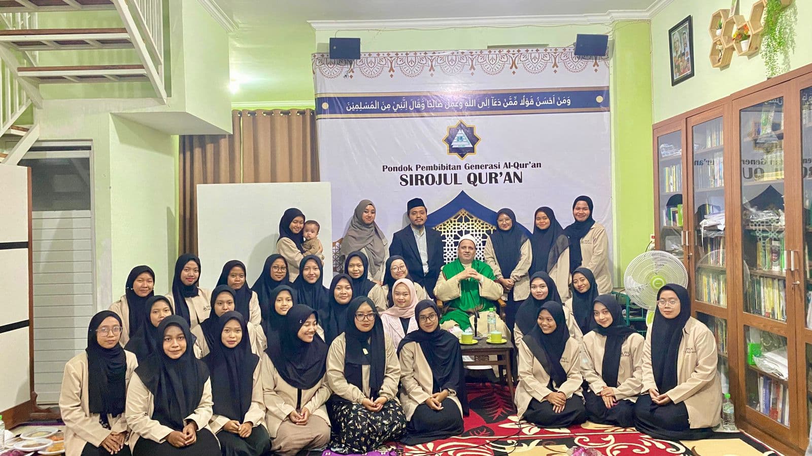 Muhadhoroh ammah Syekh Said Muhammad Ali di PPGA Sirojul Qur'an