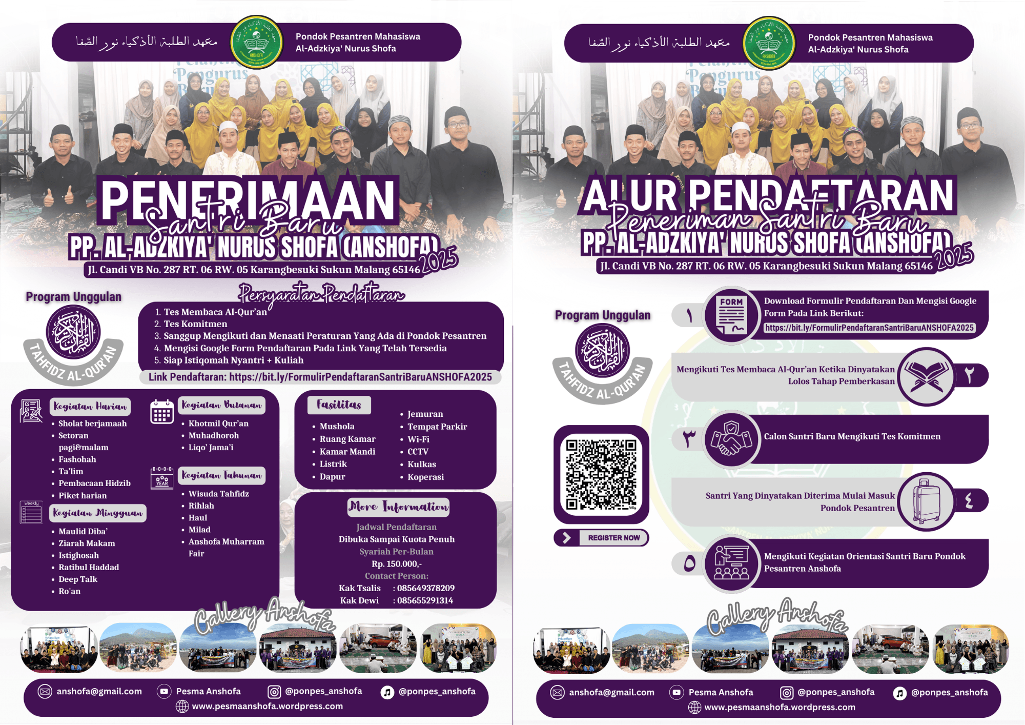 Ngaji, Nyantri, Nge-Upgrade Diri - Dibuka! PSB PPTQ Al-Adzkiya' Nurus Shofa!